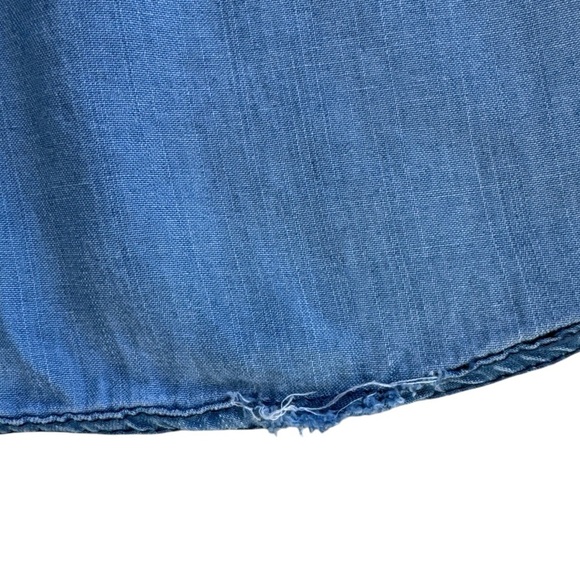 C & C California 100% Lyocell Chambray Maxi Skirt Size Large. - Picture 5 of 5